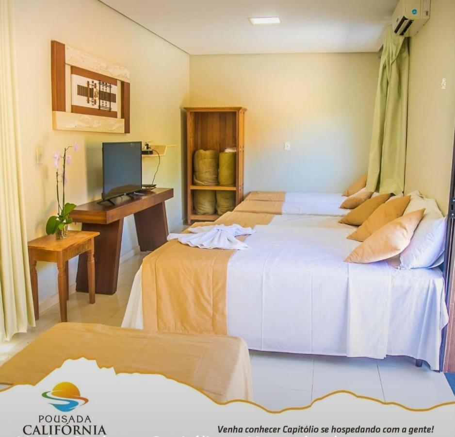 Pousada California Hotell Capitólio Exteriör bild